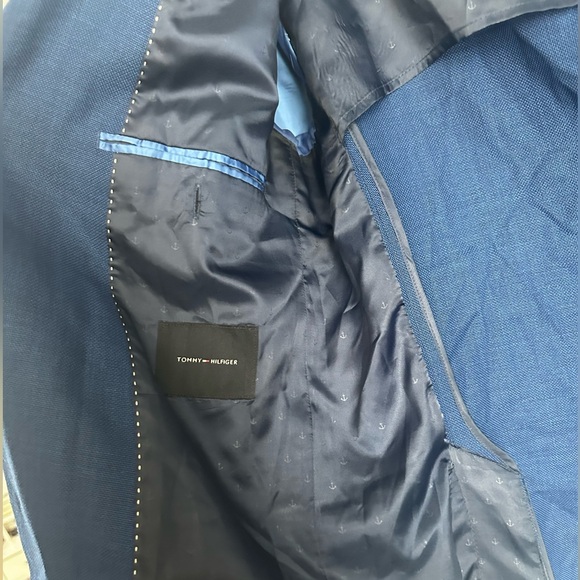 Tommy Hilfiger Men’s Blue Blazer Sport Coat - Picture 11 of 14